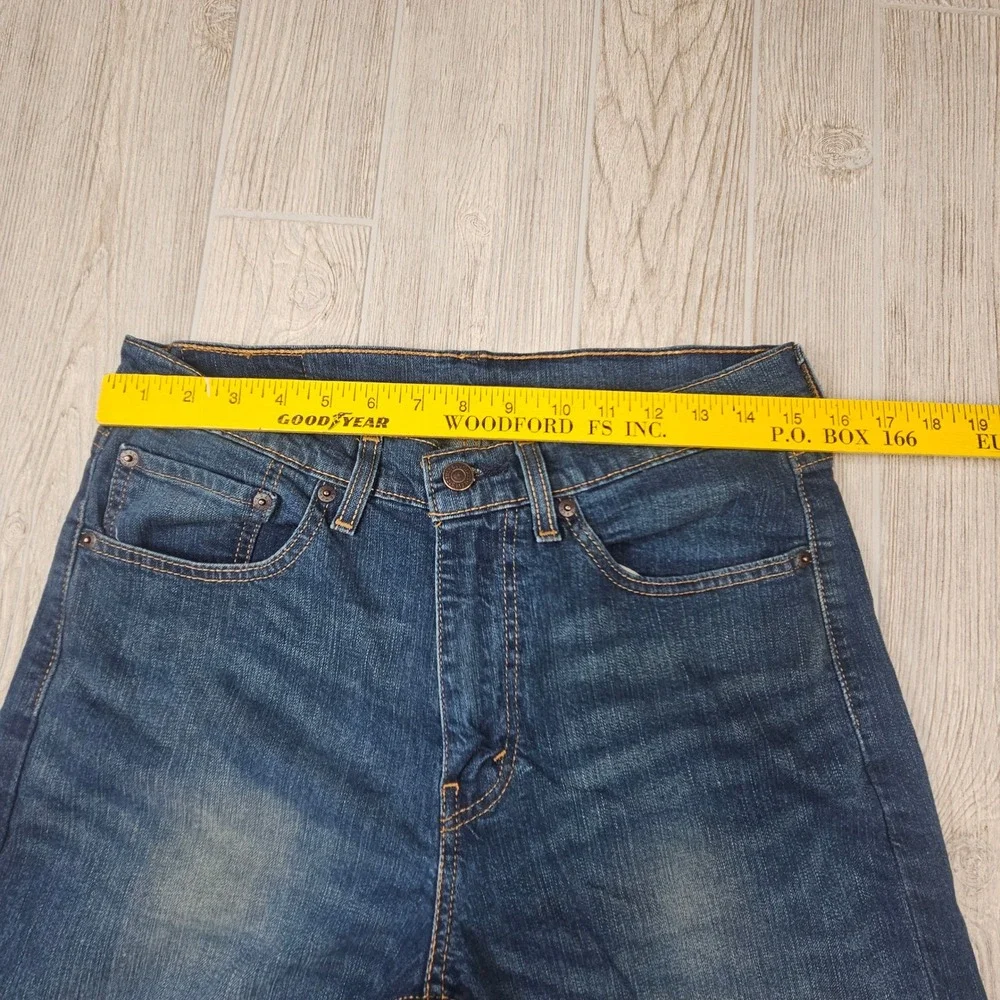 Levi's 505 Regular‎ Fit Jeans Mens W32 L30 Dark Wash Classic Denim Pants